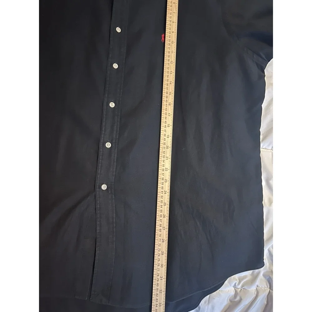 Men's Size XXL Ralph Lauren Polo Blake Shirt Black Logo-Red